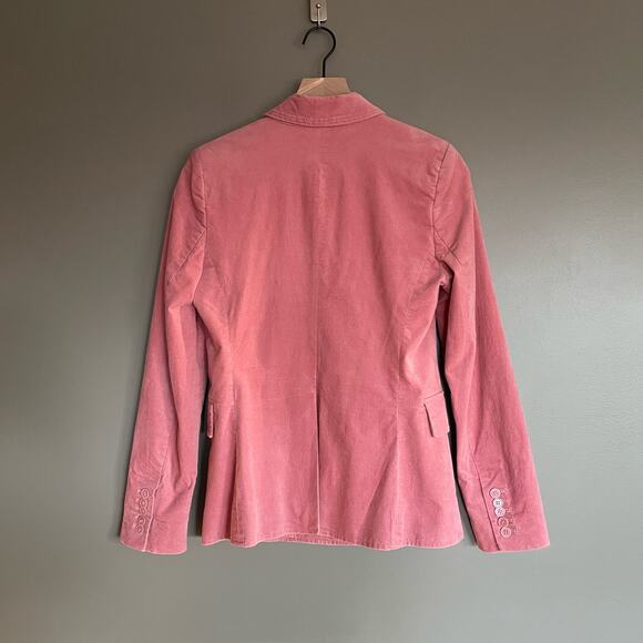 Isabel Marant Alsey Blazer Powder Pink Velvet Jacket Size Small Oversized - Picture 6 of 16